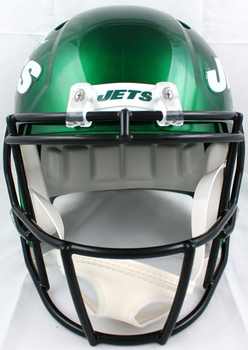 Elijah Moore Signed New York Jets Speed Authentic Flash Helmet NFL Helmet