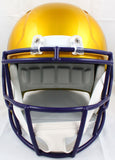 Dalvin Cook Autographed Minnesota Vikings F/S Flash Speed Helmet-Beckett W Hologram *Black Image 3