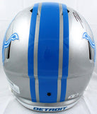 D'Andre Swift Autographed Detroit Lions F/S Speed Helmet-Beckett W Hologram *Black Image 4