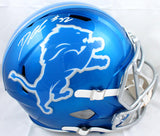 D'Andre Swift Autographed Detroit Lions F/S Flash Speed Helmet-Beckett W Hologram *White Image 1