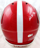 Patrick Willis Autographed F/S San Francisco 49ers Flash Speed Authentic Helmet w/3 Insc.-Beckett W Hologram *White Image 7