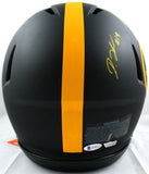 Claypool/Johnson/Harris Autographed Pittsburgh Steelers F/S Eclipse Speed Authentic Helmet-Beckett/Fanatics Image 6