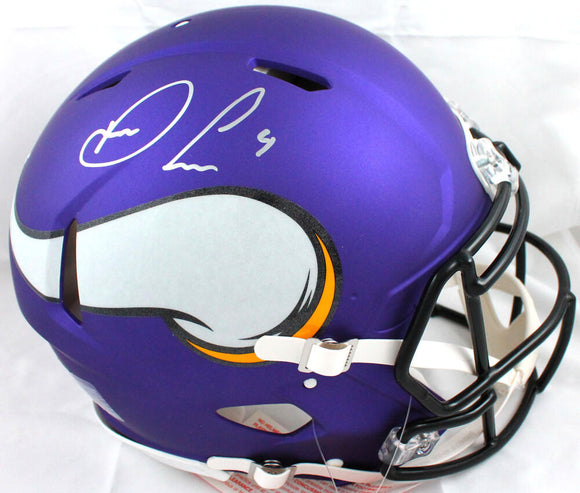 Dalvin Cook Minnesota Vikings Autographed Riddell Speed Authentic Helmet