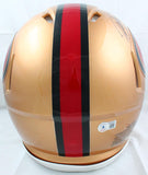 Patrick Willis Autographed F/S 96-08 San Francisco 49ers Speed Authentic Helmet-Beckett W Hologram *Black Image 4