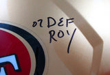 Patrick Willis Autographed F/S 96-08 San Francisco 49ers Speed Authentic Helmet w/3 Insc.-Beckett W Hologram *Black Image 3