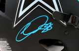 Lamb/Prescott/Elliott Signed Dallas Cowboys F/S Eclipse Speed Authentic Helmet-Fanatics/BAW Hologram Image 2