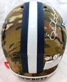 Lamb/Prescott/Elliott Signed Dallas Cowboys F/S Camo Speed Authentic Helmet-Fanatics/BAW Hologram Image 5