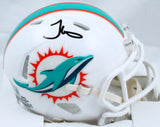 Tyreek Hill Autographed Miami Dolphins Speed Mini Helmet-Beckett W Hologram *Black Image 1