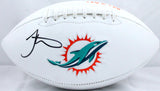 Tyreek Hill Autographed Miami Dolphins Logo Football-Beckett W Hologram *Black Image 1