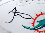 Tyreek Hill Autographed Miami Dolphins Logo Football-Beckett W Hologram *Black Image 2