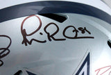 Lamb/Irvin/Pearson Signed Dallas Cowboys F/S Speed Helmet-Fanatics/BAW Holo Image 3