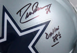 Lamb/Irvin/Pearson Signed Dallas Cowboys F/S Speed Helmet-Fanatics/BAW Holo Image 4