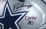 Lamb/Irvin/Pearson Signed Dallas Cowboys F/S Speed Authentic Helmet-Fanatics/BAW Holo Image 2