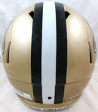 Alvin Kamara Autographed New Orleans Saints F/S Speed Helmet-Beckett W Hologram *Black Image 4