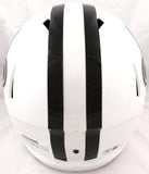 Alvin Kamara Autographed New Orleans Saints F/S Flat White Speed Helmet-Beckett W Hologram *Gold Image 4