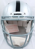 Josh Jacobs Autographed Las Vegas Raiders F/S Speed Authentic Helmet-Beckett W Hologram *Black Image 3