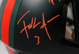 Sapp, Irvin, Johnson, Lewis, Gore Signed F/S Miami Hurricanes Black Speed Authentic Helmet-Beckett W Hologram/JSA W *Orange Image 6