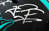 Jaylen Waddle/Tua Tagovailoa Autographed Miami Dolphins F/S Eclipse Speed Authentic Helmet-Fanatics*Silver Image 2