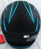 DJ Moore Autographed Carolina Panthers F/S Eclipse Speed Authentic Helmet-Beckett W Hologram *White Image 4