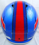 Thurman Thomas Autographed Buffalo Bills F/S Flash Speed Helmet-Beckett W Hologram *White Image 4