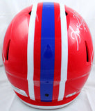 Thurman Thomas Autographed Bills 87-01 F/S Speed Helmet w/HOF-Beckett W Hologram *Silver Image 4