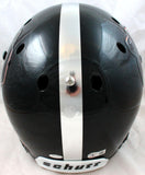 Barry Sanders Autographed Oklahoma State F/S Schutt Black Helmet *Front-Beckett W Hologram *White Image 4