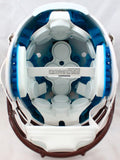 Barry Sanders Autographed Oklahoma State F/S White Schutt Authentic Helmet-Beckett W Hologram *Black Image 5