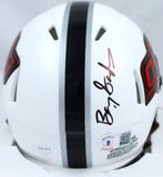 Barry Sanders Autographed OSU Cowboys Speed Mini Helmet-Beckett W Hologram *Black Image 3