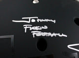 Johnny Manziel Autographed Texas A&M Schutt F/S Black Authentic Helmet w/3Insc.-Beckett W Hologram *Silver Image 3