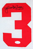 Julius Erving Autographed White Jersey- JSA Witnessed Authenticated Image 2