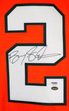 Barry Sanders Autographed Oklahoma State Cowboys Authentic Jersey- PSA/DNA Image 2
