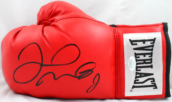 Floyd Mayweather Autographed Everlast Red Boxing Glove- JSA Authenticated *Left Image 1