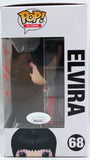Cassandra Peterson Autographed Elvira Funko Pop Figurine #68 w/Mistress- JSA W *Orange Image 3