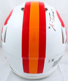 Mike Alstott Autographed Tampa Bay Buccaneers F/S 76-96 Speed Authentic Helmet w/A-Train-Beckett W Hologram *Black Image 5