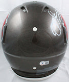 Mike Alstott Autographed Tampa Bay Buccaneers F/S 97-13 Speed Authentic Helmet w/SBC-Beckett W Hologram *White Image 5