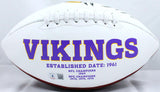 Jared Allen Autographed Minnesota Vikings Logo Football-Beckett W Hologram *Black Image 3