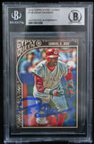 2015 Topps Gypsy Queen #145 Deion Sanders Auto Reds Autograph Beckett Auth Image 1