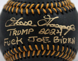 Goose Gossage Autographed Rawlings Black OML Baseball w/2 Insc.-Beckett W Hologram *Gold Image 2