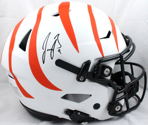 Joe Burrow Autographed Cincinnati Bengals F/S Lunar SpeedFlex Helmet-F –  The Jersey Source