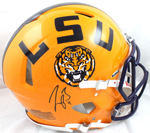 Shop Joe Burrow LSU Tigers Signed Riddell Speed Mini Helmet