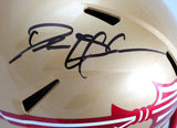 Deion Sanders Autographed Florida State Seminoles F/S Speed Helmet-Beckett W Hologram *Black Image 2