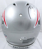 Tom Brady Signed New England Patriots F/S Speed Authentic Helmet *Side- Fanatics/LOA *Black Image 4