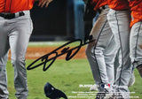 Yuli Gurriel Autographed Houston Astros 8x10 Celebration Photo-JSA W *Black Image 2