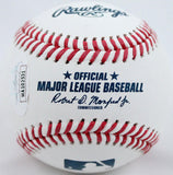 Yuli Gurriel Autographed Rawlings OML Baseball w/17 WS Champs -JSA W *Blue Image 4