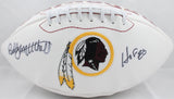 Bobby Mitchell Autographed Washington Redskins Logo Football W/ HOF- JSA W Auth Image 1