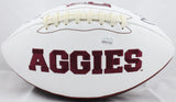 Jace Sternberger Autographed Texas A&M Aggies Logo Football w/ Gig Em- JSA W Auth Image 4