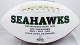 Kenny Easley Autographed Seattle Seahawks HOF 17 Logo Football- JSA Witness Auth Image 4