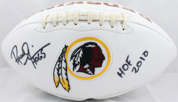 Russ Grimm Autographed Washington Redskins Logo Football- JSA W Auth Image 1