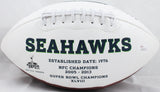 Curt Warner Autographed Seattle Seahawks Logo Football with ROH and JSA W Auth Image 4