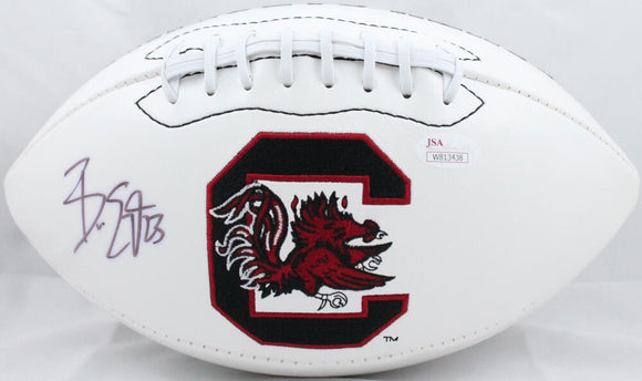 Bruce Ellington Autographed South Carolina Gamecocks Logo Football- JSA W Auth Image 1